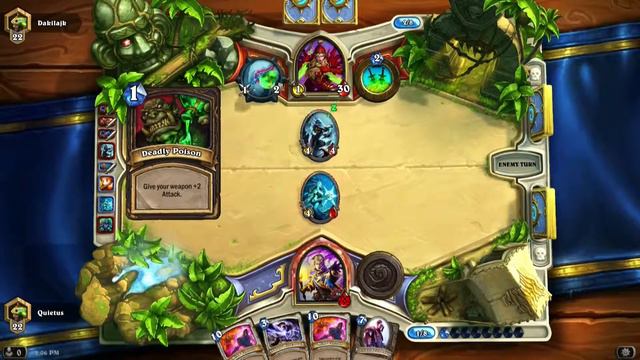 Hearthstone: Priest vs Rogue смотреть онлайн
