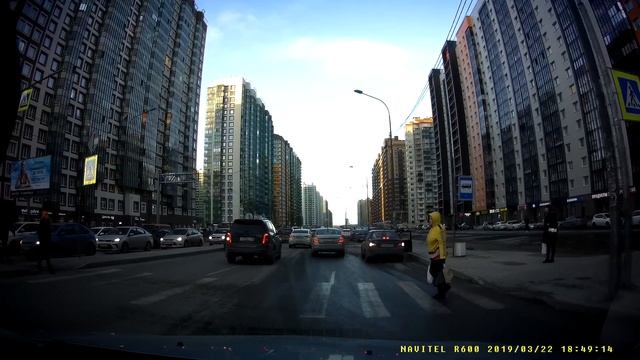 Проезд на Шоссе в Лаврики от проспекта Культуры через западное Мурино смотреть онлайн