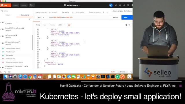 Kubernetes - let's deploy small application! (Kamil Gałuszka) смотреть онлайн