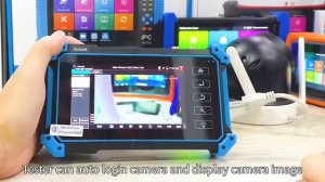 Rsrteng IPC-5200C Plus portable 4K security surveillance camera tester.