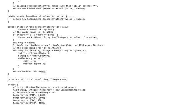 Code Review: Roman Numerals in Java смотреть онлайн