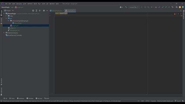 Minecraft Spigot Plugin Tutorial смотреть онлайн