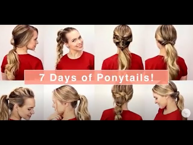7 Дней хвостиков - 7 Days of ponytails! смотреть онлайн