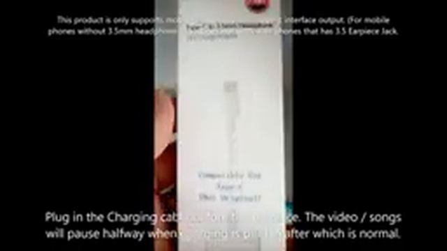 Type-C to 3.5mm Earpiece Jack and Charging 2in1 for Samsung смотреть онлайн