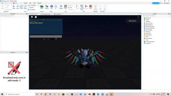 HOW TO MAKE CHAT COMMANDS IN ROBLOX STUDIO PART 2
