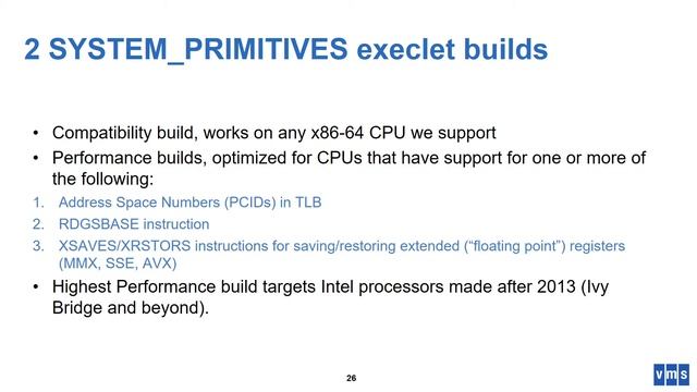 Re-architecting SWIS for X86-64 (OpenVMS Boot Camp 2017) смотреть онлайн