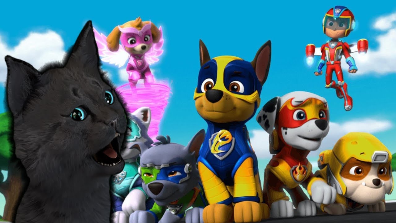 СУПЕР КОТ И СУПЕР СОБАКИ ? Mighty Pups Save Adventure Bay смотреть онлайн