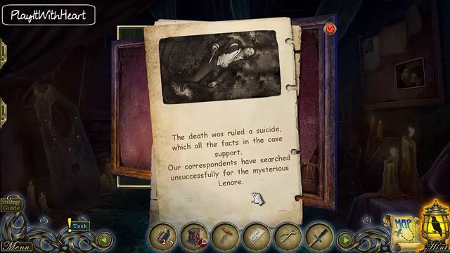 Dark Tales - Edgar Allan Poe's The Raven CE ♥ Walkthrough PART 1 смотреть онлайн