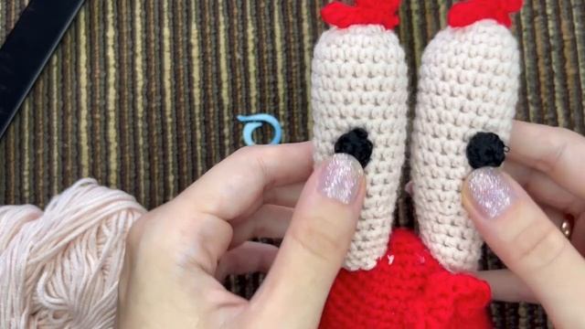 Вязаная игрушка. МИСТЕР КРАБС!! смотреть онлайн