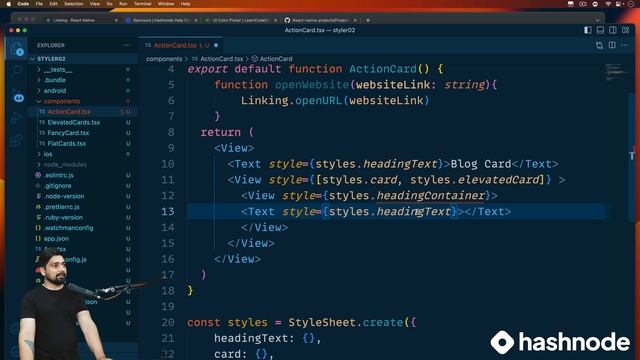 DeepLinking and Touchable Opacity in React Native смотреть онлайн