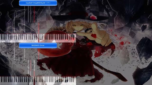 【Black MIDI】【東方幻想郷 ~ Lotus Land Story】 ZUN - Bad Apple!! смотреть онлайн