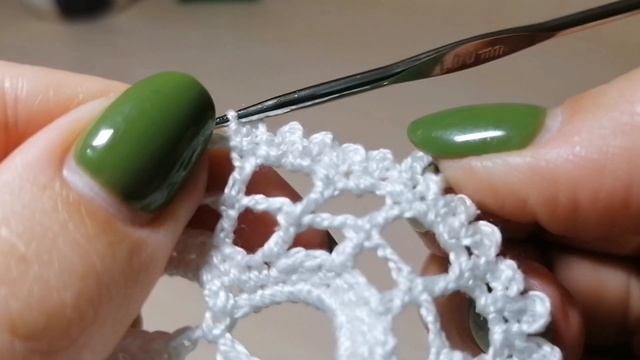 Новогодняя салфетка!!! /Вязание крючком /Christmas Napkin!!! /Crochet /crochet Napkin /