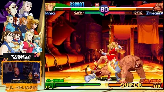 Maki Arcade Mode Playthrough | STREET FIGHTER ALPHA 3 MAX (2006) - B_Ninja's SF Legacy 2023 смотреть онлайн
