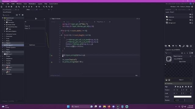 How to Save and Load Tile layers in GameMaker Studio 2 смотреть онлайн