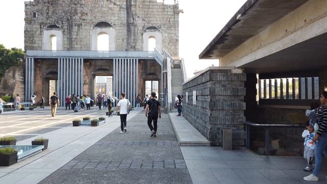 Macau China Walking Tour (Senado Square to Ruins of St. Paul) / 澳门中国徒步旅行 смотреть онлайн