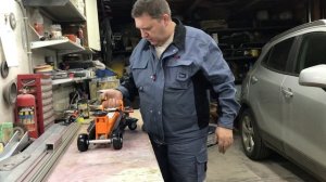 Обзор подкатного домкрата OMBRA OHT203