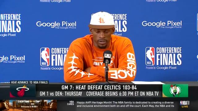 Jimmy Butler postgame gets shooked seeing a bee: "Oh my god. Y'all saw that? God damn bumblebee." смотреть онлайн