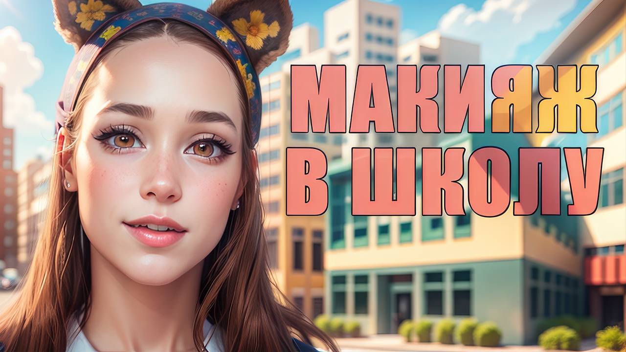 МАКИЯЖ НА 1 СЕНТЯБРЯ / ТУТОРИАЛ смотреть онлайн