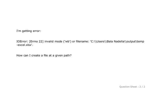 Pandas : write dataframe to excel file at given path смотреть онлайн