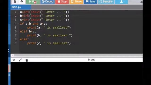 Python - Smallest of Three Numbers in Three Ways смотреть онлайн