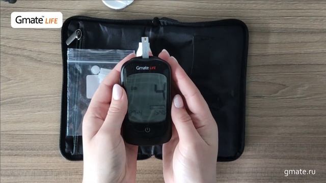 Gmate Life: Инструкция по применению глюкометра (короткая)