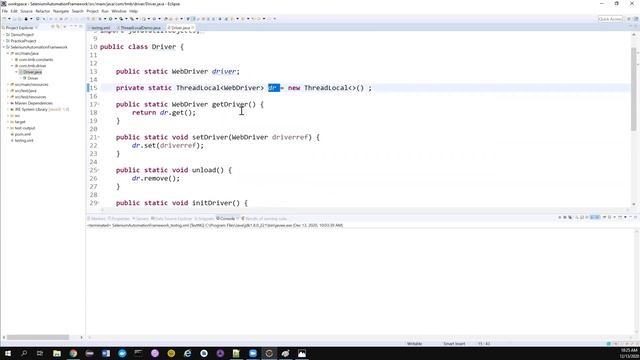 Selenium Framework - Part 7 - Fixing Parallel execution issues in Selenium -Thank you Thread Local смотреть онлайн