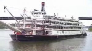 When Mississippi steamboats came to Janesville, WI.