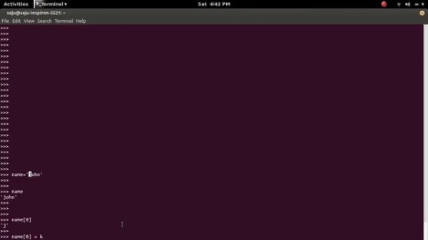 Python TypeError: 'str' object does not support item assignment