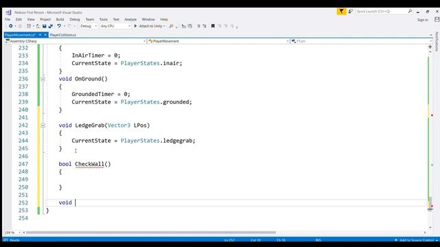 Recreating Mirrors Edge Parkour Movement in Unity | Unity Tutorial смотреть онлайн