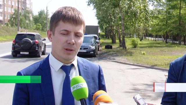 В Братске обновляют дорожную разметку смотреть онлайн