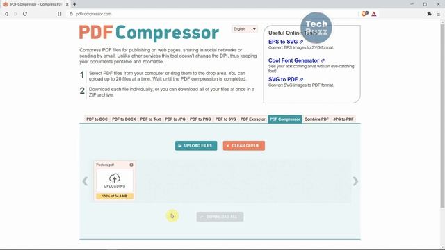 How to Shrink/Compress/Reduce PDF File Size in Windows 10 PC Free смотреть онлайн