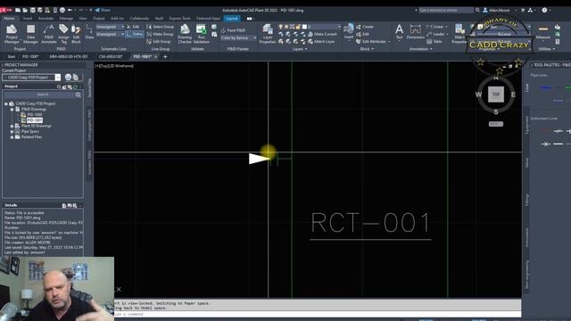 AutoCAD Plant 3D P&ID Off Page Connector смотреть онлайн