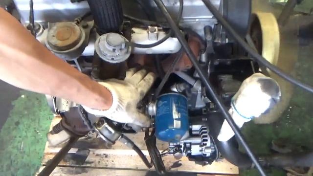 Проверка давления масла в двигателе D4BH 1336575 Hyundai Teracan 2.5 смотреть онлайн