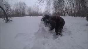 Тайга Варяг 550 уменьшаем расход, заглушил(шприц,подкачка)Буксуем в сыром снегу