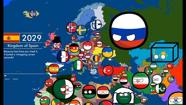 Alternate Future of Europe in Countryballs | Rebirth of Empires смотреть онлайн