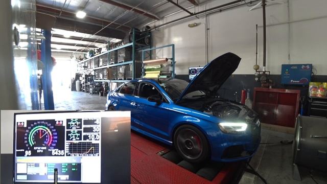 Stage 2 S3 and Iroz RS3 Breaks Mustang Dyno смотреть онлайн