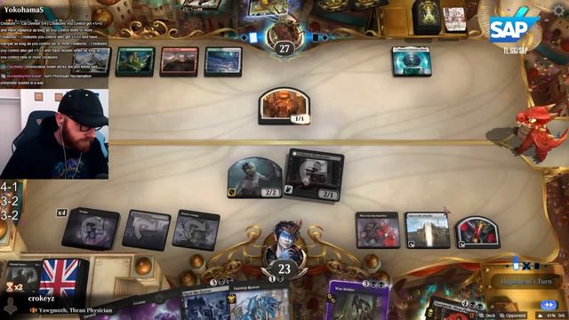 YAWGMOTH COMMANDER! Historic Brawl | CROKEYZ MTG Arena смотреть онлайн