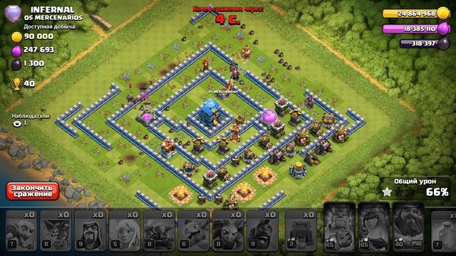 Атакую хогами в Легенде на 12 тх Clash Of Clans #clashofclans