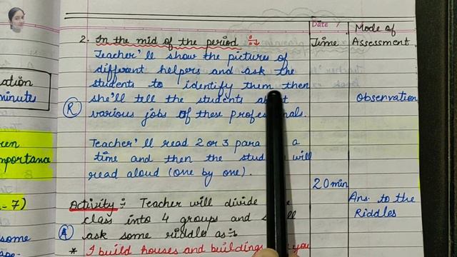 Teaching plan for primary school | class 5 lesson 7 | People who help us | Educator Neha Malik смотреть онлайн