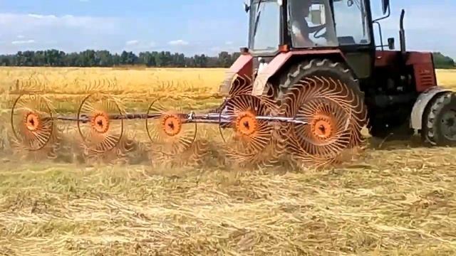 Грабли ворошилки навесные 3 метра захват смотреть онлайн