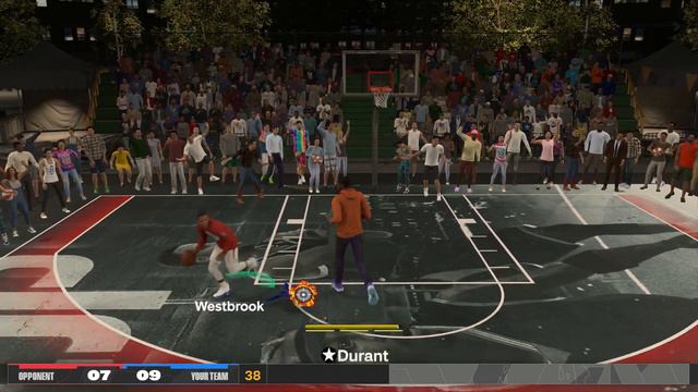 Kevin Durant Vs Russell Westbrook - NBA BLACKTOP - NBA 2K24 (PS5) смотреть онлайн