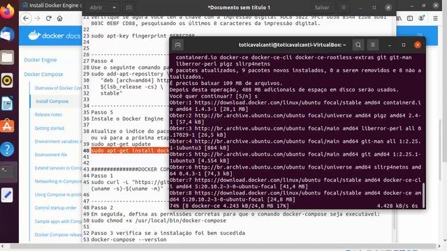 instalação do docker no ubuntu 20 04 1 смотреть онлайн