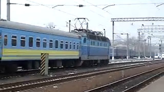 ЧС4-036, прибытие в Хмельницкий смотреть онлайн