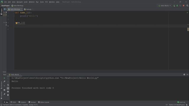 Функции в python. Определение, вызов. смотреть онлайн