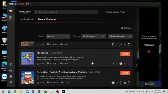 How to download Minecraft mods (Java) смотреть онлайн