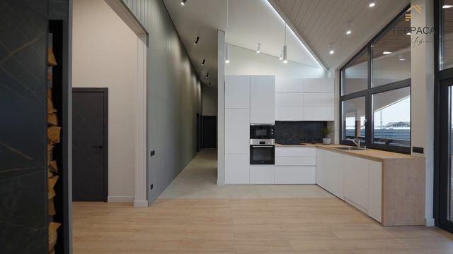 ?НОВЫЙ, СТИЛЬНЫЙ, УЮТНЫЙ - ПРОЕКТ ОТ КОМПАНИИ ТЕРРАСА | Финская сауна | Камин | Тёплые полы | смотреть онлайн