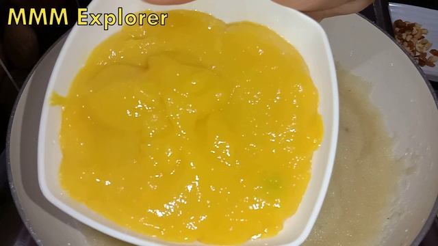 Mango kesari recipe in தமிழ் ||Mango sheera recipe||How to make mango kesari смотреть онлайн