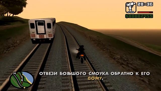 GTA - San Andreas. 015 - Не по ту сторону рельс смотреть онлайн