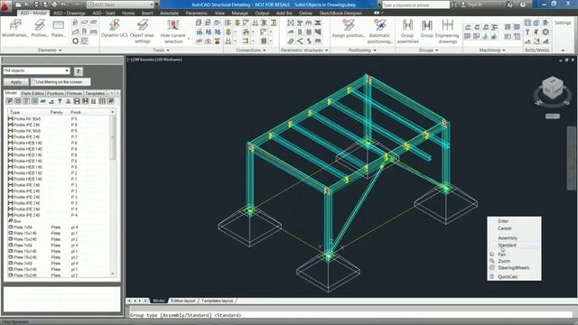 AutoCAD Structural Detailing 2012: Solid Objects in Drawings | MAPData смотреть онлайн