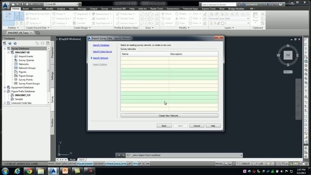 Civil 3D 2014: Survey -- Data Import смотреть онлайн